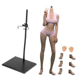 Maxbell 1/6 Scale Figure Model Collection Realistic Removing Feet Flexible Body Doll Style A