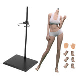 Maxbell 1/6 Scale Figure Model Collection Realistic Removing Feet Flexible Body Doll Style B