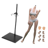 Maxbell 1/6 Scale Figure Model Collection Realistic Removing Feet Flexible Body Doll Style B
