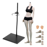 Maxbell 1/6 Scale Figure Model Collection Realistic Removing Feet Flexible Body Doll Style C