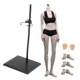 Maxbell 1/6 Scale Figure Model Collection Realistic Removing Feet Flexible Body Doll Style D