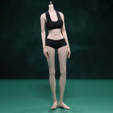 Maxbell 1/6 Scale Figure Model Collection Realistic Removing Feet Flexible Body Doll Style D