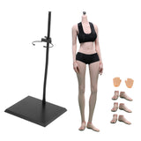Maxbell 1/6 Scale Figure Model Collection Realistic Removing Feet Flexible Body Doll Style E