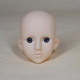 Maxbell Mannequin Training Head Cosmetology Face Head for Beauty Salon Home Beginner Gray Eyes YellowSkin