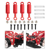 Maxbell RC Shock Absorber 1/28 Aluminum Alloy Upgrade Kit for Wltoys 284161 Red