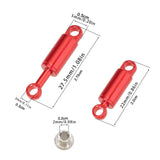 Maxbell RC Shock Absorber 1/28 Aluminum Alloy Upgrade Kit for Wltoys 284161 Red