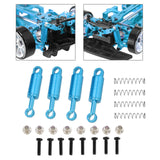 Maxbell RC Shock Absorber 1/28 Aluminum Alloy Upgrade Kit for Wltoys 284161 Blue