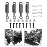Maxbell RC Shock Absorber 1/28 Aluminum Alloy Upgrade Kit for Wltoys 284161 Gray