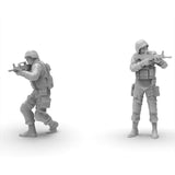 Maxbell 13 Pieces 1/72 People Figures Crafts for Diorama DIY Scene Photography Props