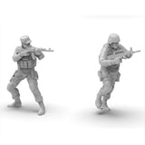Maxbell 13 Pieces 1/72 People Figures Crafts for Diorama DIY Scene Photography Props