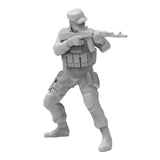 Maxbell 13 Pieces 1/72 People Figures Crafts for Diorama DIY Scene Photography Props