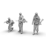Maxbell 10 Pieces Soldier Models 1:64 Dioramas for Crafts Sand Table Miniature Scene