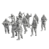 Maxbell 11x 1:72 Scale German Soldier Models Dioramas for Game Miniature Scene Hobby