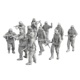 Maxbell 11x 1:72 Scale German Soldier Models Dioramas for Game Miniature Scene Hobby
