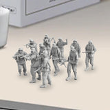 Maxbell 11x 1:72 Scale German Soldier Models Dioramas for Game Miniature Scene Hobby
