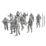 Maxbell 11x 1:72 Scale German Soldier Models Dioramas for Game Miniature Scene Hobby