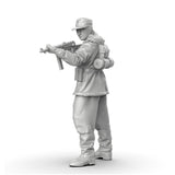 Maxbell 11x 1:64 Scale German Soldier Models Kit for Sand Table Dollhouse Decoration