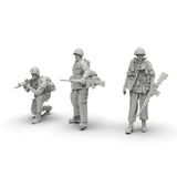 Maxbell 10 Pieces Soldier Models 1:35 Miniature People Figurines for Miniature Scene