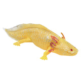 Maxbell PVC Salamander Figure Simulated Salamander Toy for Toddlers Gift Party Favor Yellow