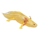Maxbell PVC Salamander Figure Simulated Salamander Toy for Toddlers Gift Party Favor Yellow
