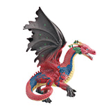 Maxbell Dragon Mythical Toy Model Figure Play Toy Figurine Action Figure for Ages 4+ red