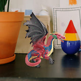 Maxbell Dragon Mythical Toy Model Figure Play Toy Figurine Action Figure for Ages 4+ red