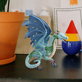 Maxbell Dragon Mythical Toy Model Figure Play Toy Figurine Action Figure for Ages 4+ blue