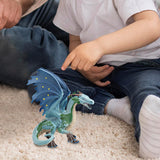 Maxbell Dragon Mythical Toy Model Figure Play Toy Figurine Action Figure for Ages 4+ blue