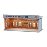 Maxbell 1/64 Parking Lot Scene Display Case with Light for Birthday Gift Collections