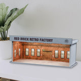 Maxbell 1/64 Parking Lot Scene Display Case with Light for Birthday Gift Collections