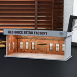 Maxbell 1/64 Parking Lot Scene Display Case with Light for Birthday Gift Collections