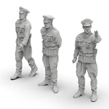 Maxbell 8x Soldier Figure Models Resin Miniature Figurines for Games Miniature Scene 2.4cm
