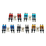 Maxbell 4x Hydraulic Shock Absorbers for RC Car Spare Parts Dampers Set for MN82 C14 Sky Blue