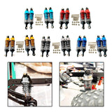 Maxbell 4x Hydraulic Shock Absorbers for RC Car Spare Parts Dampers Set for MN82 C14 Sky Blue