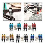 Maxbell 4x Hydraulic Shock Absorbers for RC Car Spare Parts Dampers Set for MN82 C14 Sky Blue