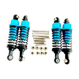 Maxbell 4x Hydraulic Shock Absorbers for RC Car Spare Parts Dampers Set for MN82 C14 Sky Blue