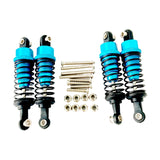 Maxbell 4x Hydraulic Shock Absorbers for RC Car Spare Parts Dampers Set for MN82 C14 Sky Blue