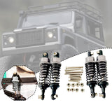 Maxbell 4x Hydraulic Shock Absorbers for RC Car Spare Parts Dampers Set for MN82 C14 Titanium