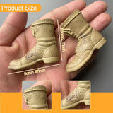 Maxbell 1:6 Scale Miniature Lace up Boot Casual Work Shoes for 12inch Female Figures