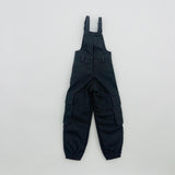Maxbell 1/6 Scale Bib Overalls Mini Long Pants with Pocket for 12in Figures Dress up gray
