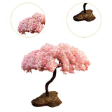 Maxbell Tree Model Cherry Blossom Tree Miniature Tree Decor for Building Model Train
