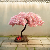 Maxbell Tree Model Cherry Blossom Tree Miniature Tree Decor for Building Model Train
