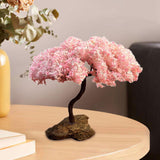 Maxbell Tree Model Cherry Blossom Tree Miniature Tree Decor for Building Model Train