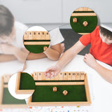 Maxbell Shut The Box Dice Game 12 Numbers for Kids Adults for Bar Gift Entertainment