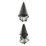 Maxbell Bridal Veil Mesh Veils for Women for Party Halloween Costume