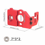 Maxbell RC Car Motor Mount 1:28 Upgrade Accessories Mount Gear for Wltoys K979 K999 Red