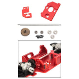 Maxbell RC Car Motor Mount 1:28 Upgrade Accessories Mount Gear for Wltoys K979 K999 Red