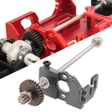 Maxbell RC Car Motor Mount 1:28 Upgrade Accessories Mount Gear for Wltoys K979 K999 Gray