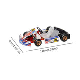 Maxbell 1/32 Scale Mini Remote Control Kart Model Kit RC Vehicle for Children Adults