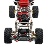 Maxbell 2x Stainless Steel Chassis Frame Rails for H12Y H12Y+ H12P 1:12 Scale RC Car